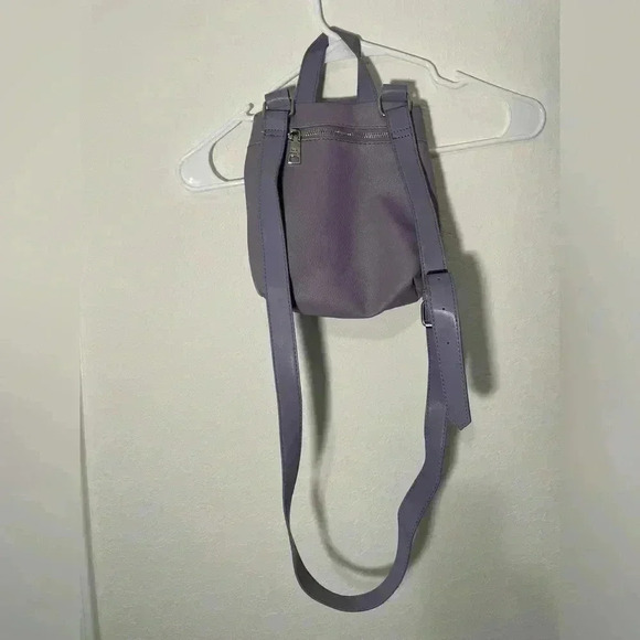 Steve Madden Toni Convertible Crossbody Shoulder Bag in Iris Purple - Picture 3 of 7